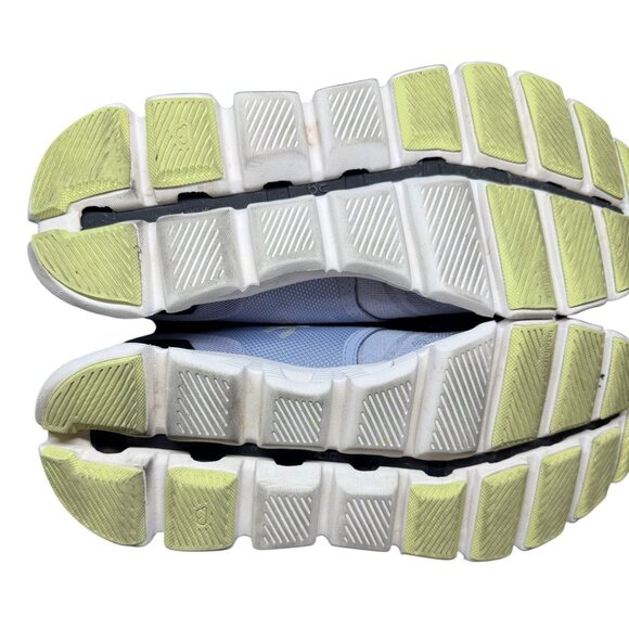 On Cloud X 3 Women's Size 8.5 Nimbus/White & Purple Running  Walking Shoes - Picture 10 of 12